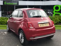 Used Fiat 500 Lounge 69 HP (50 kW) 2017 Red Hatchback