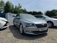 Used Skoda Superb SE L Executive 190 HP (139 kW) 2018 Grey Hatchback