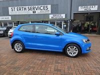Usado VW Polo SE 2015 Azul Citadino