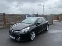 Used Renault Clio IV Dynamique 90 HP (66 kW) 2014 Black Hatchback