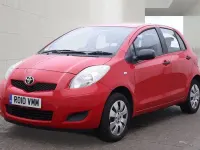 Used Toyota Yaris T2 2010 Red Hatchback