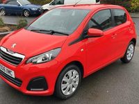 Used Peugeot 108 Active 68 HP (50 kW) 2016 Red Hatchback