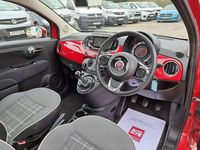 Used Fiat 500 Lounge 69 HP (50 kW) 2018 Red Hatchback