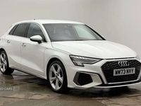 Used Audi A3 S-Line 150 HP (110 kW) 2024 White Hatchback