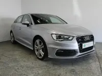 Used Audi A3 Sportback S-Line 180 HP (132 kW) 2015 Silver Hatchback