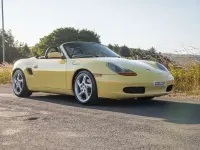 Used Porsche Boxster 1997 Yellow Cabriolet