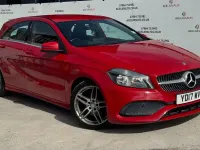 Used Mercedes A160 Executive 102 HP (75 kW) 2017 Red Hatchback