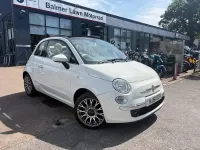 Used Fiat 500C Lounge 2011 White Cabriolet