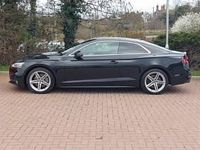 Used Audi A5 S-Line 252 HP (185 kW) 2018 Black Coupe