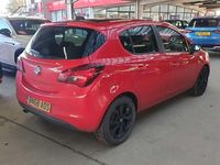 Used Vauxhall Corsa 75 HP (55 kW) 2018 Red Hatchback