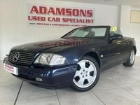 Used Mercedes SL320 221 HP (162 kW) 1999 Blue Cabriolet