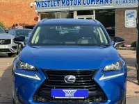 Used Lexus NX300h Sport Line 197 HP (144 kW) 2017 Blue SUV