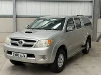 Used Toyota HiLux 171 HP (125 kW) 2008 Silver Pickup