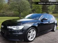 Used Audi A6 S-Line 313 HP (230 kW) 2014 Black Estate