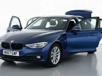 Used BMW 320 Impressive 2018 Blue Sedan