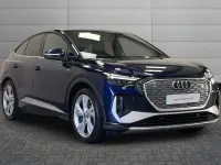 Used Audi Q4 Sportback e-tron S-Line 147 kW (201 HP) 2023 Blue SUV