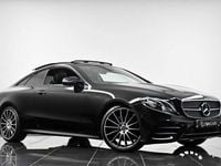 Used Mercedes E220 AMG Line Premium 194 HP (142 kW) 2018 Black Coupe