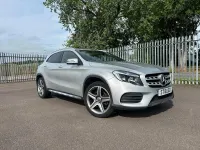 Used Mercedes GLA220 AMG line 174 HP (127 kW) 2018 Silver SUV