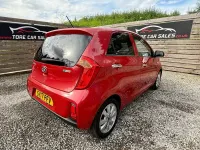 Used Kia Picanto 65 HP (47 kW) 2017 Red Hatchback