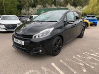 Used Peugeot 208 GT-line 108 HP (79 kW) 2019 Black Hatchback