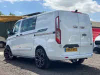 Used Ford Transit Custom 128 HP (94 kW) 2018 White Van