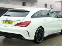 Used Mercedes CLA45 AMG 2015 White Estate