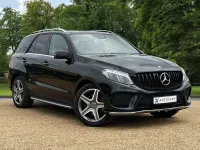 Used Mercedes GLE250 AMG Line Premium 204 HP (150 kW) 2015 Black SUV