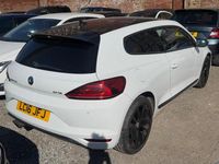 Used VW Scirocco Black Edition 180 HP (132 kW) 2016 White Coupe