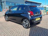 Used Peugeot 108 Allure 71 HP (52 kW) 2019 Black Hatchback