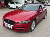 Used Jaguar XE Portfolio 180 HP (132 kW) 2016 Red Sedan