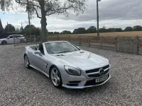 Used Mercedes SL500 AMG 435 HP (319 kW) 2013 Silver Cabriolet