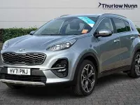 Used Kia Sportage GT-Line 136 HP (100 kW) 2021 Silver SUV