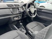 Used Skoda Fabia 81 HP (59 kW) 2016 Brilliant silver metallic Hatchback