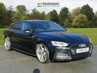 Used Audi A5 Black Edition 190 HP (139 kW) 2019 Black Coupe