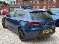 Used Seat Leon FR 2014 Blue Hatchback