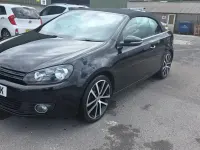 Used VW Golf Cabriolet GT 140 HP (102 kW) 2013 Black Cabriolet