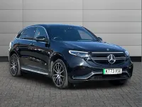 Used Mercedes EQC400 AMG line 300 kW (408 HP) 2023 Black SUV