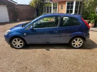 Used Ford Fiesta Zetec 2008 Blue Hatchback