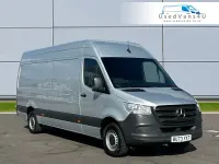 Used Mercedes Sprinter Progressive 150 HP (110 kW) 2023 Silver Van