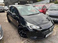 Used Vauxhall Corsa Edition 90 HP (66 kW) 2017 Black Hatchback