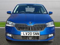 Used Skoda Fabia SE L 95 HP (69 kW) 2020 Blue Hatchback