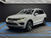 Used VW Touareg R-line 2015 White SUV