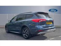 Used Ford Focus Active X 125 HP (91 kW) 2021 Blue Estate