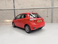 Used Toyota Yaris 2017 Red Hatchback