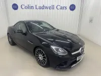 Used Mercedes SLC200 AMG line 2017 Black Cabriolet