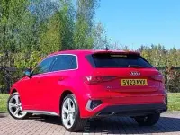 Used Audi A3 e-tron S-Line 204 HP (150 kW) 2023 Red Hatchback