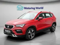 Begagnad Seat Ateca SE Technology 110 HK (80 kW) 2023 Röd SUV