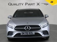 Used Mercedes A200 AMG line 163 HP (119 kW) 2020 Silver Hatchback