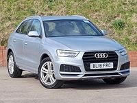 Używany Audi Q3 S-Line 150 KM (110 kW) 2018 Srebrny SUV