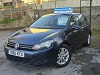 Used VW Golf VI SE 121 HP (88 kW) 2010 Blue Hatchback